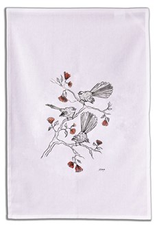 Fantail Tea towel